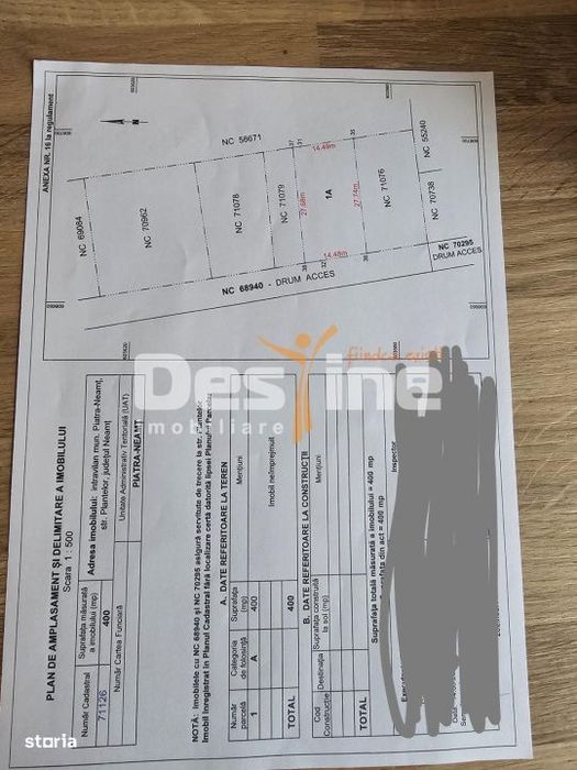 Loturi de Teren Fermelor Strada Plantelor