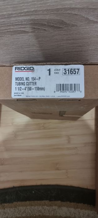 Taietor teava Ridgid