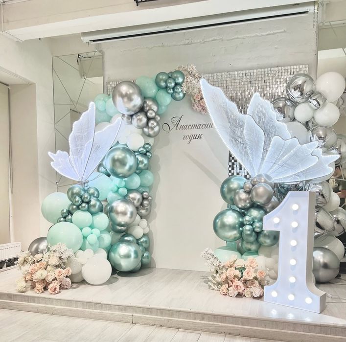 Фотозона на день рождения девочке