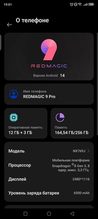 ZTE Nubia Red magic 9 pro
