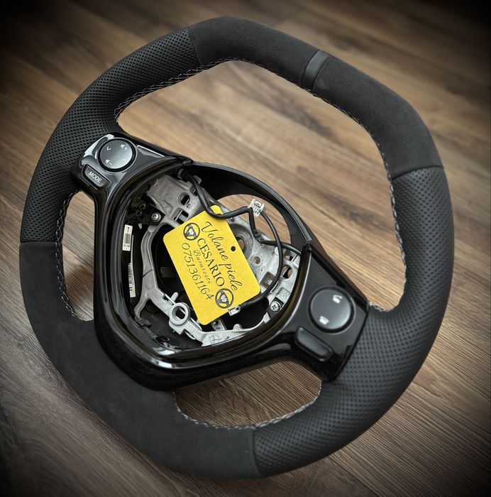 Volan piele naturală nappa Peugeot 108, Toyota Aygo 2, Citroen C1 (II)