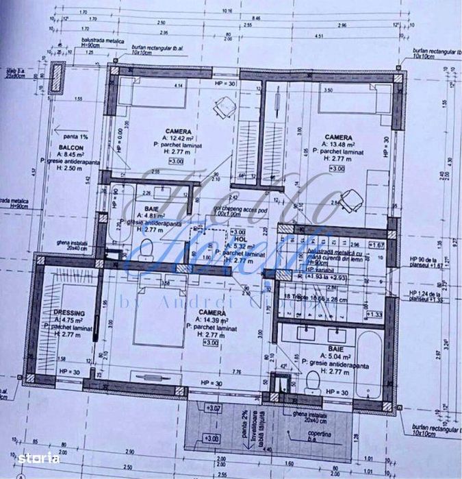 Casa individuala 130mp utili, 30mp terase, 400mp teren, 3 parcari, 4 c