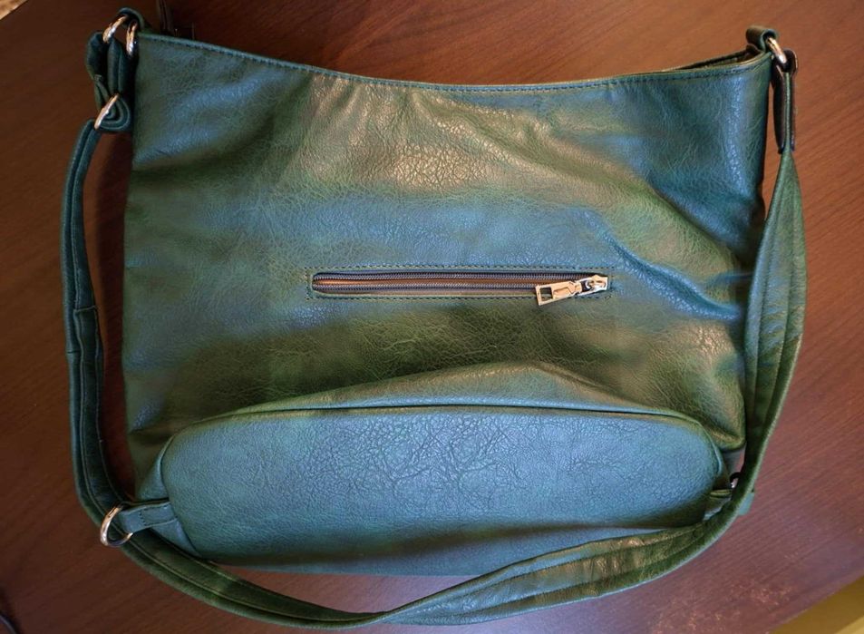 Geanta dama verde inchis