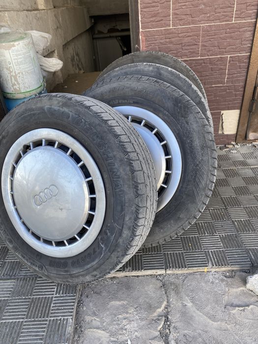 Диски с резиной на ауди