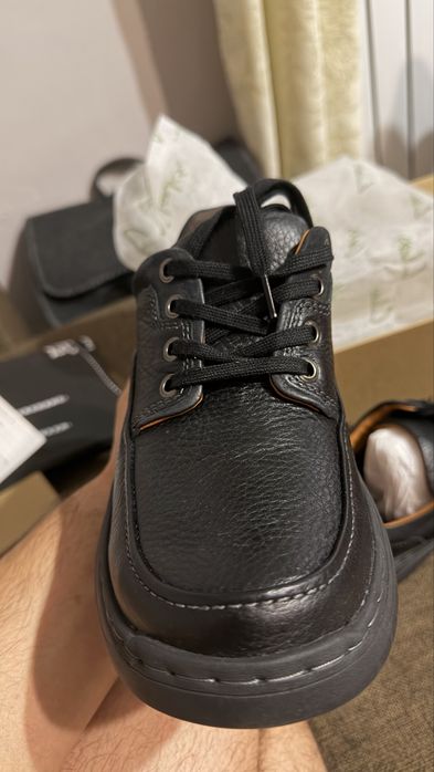 Туфли кожаные CLARKS DERBY