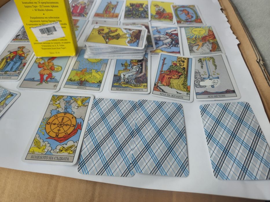 Карти таро колодата на уейт taro cards