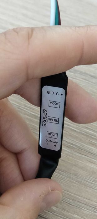 2 buc. controller banda LED 3 pini pe USB si DC priza