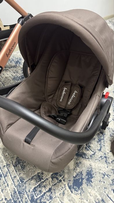 Продается коляска+автокресло с сумкой почти не пользованное