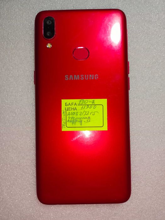 Samsung Galaxy A10s 32GB Android 11. Экран трещинки - всё работает