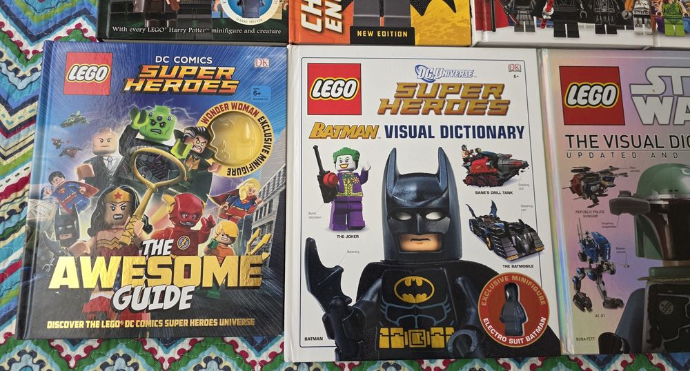 Евтини LEGO книги БЕЗ минифигурките - star wars, dc super heroes, harry potter