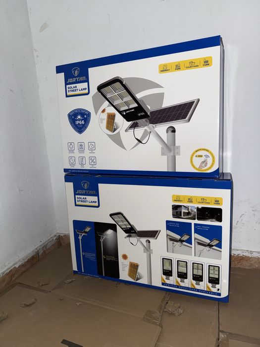 Lampa solara jortan 400 w cu panou separat
