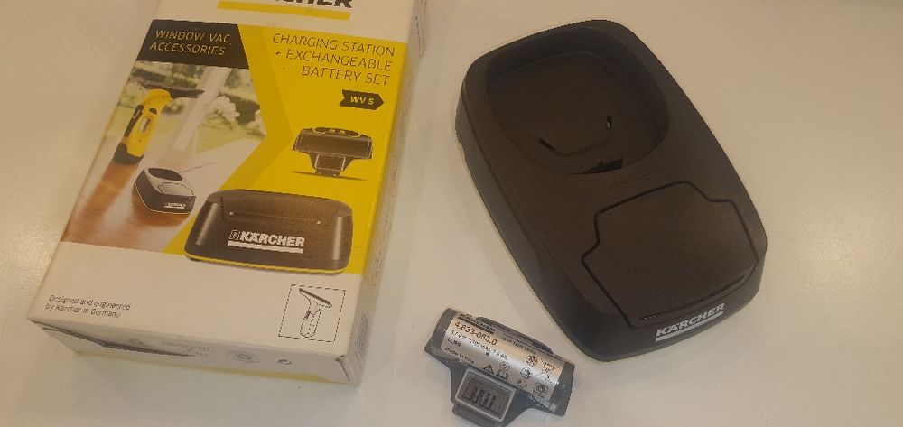 Kit incarcator si acumulator pentru WV5 Karcher