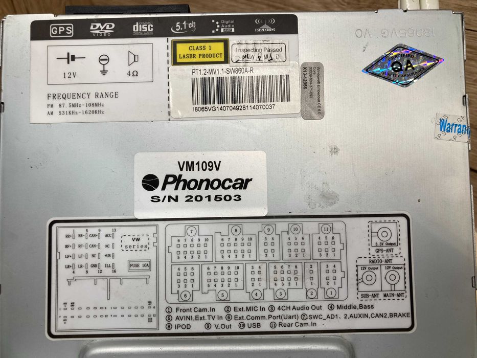 Radio navigatie cd VW Golf 7 VII MIB Discover infotainment MIB2 Media