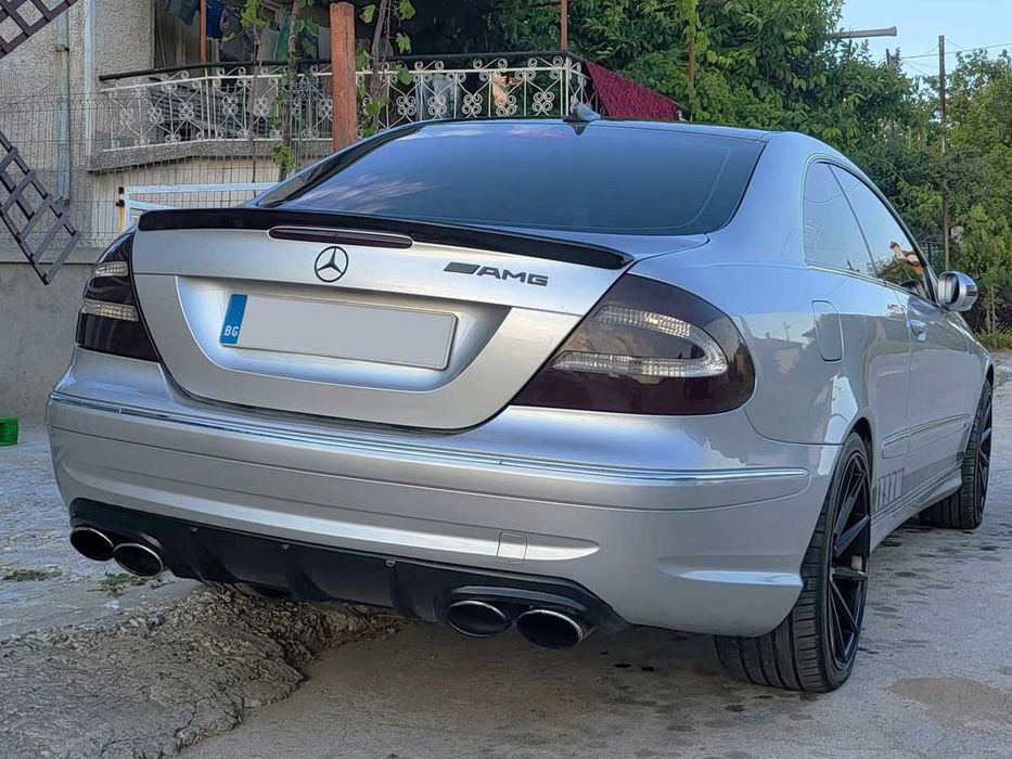 Дифузьор за задна броня AMG за Mercedes CLK C209 / W209
