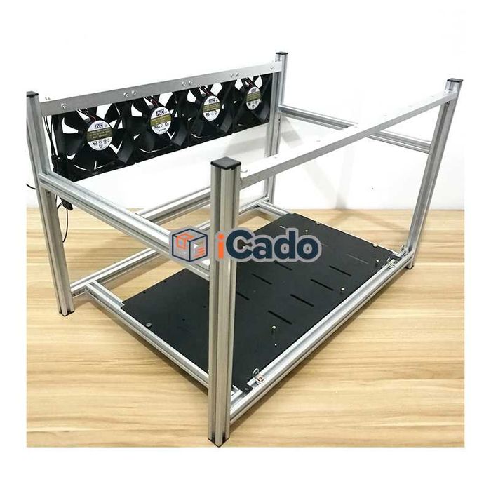 Carcasă miner pentru 6 plăci video