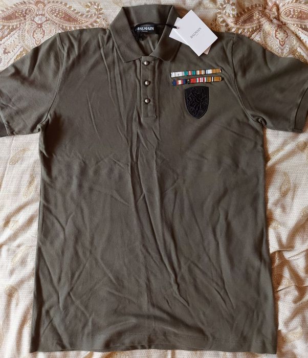 Tricouri BALMAIN 4 nuante - armata soldat aviator navy - ultimele 5