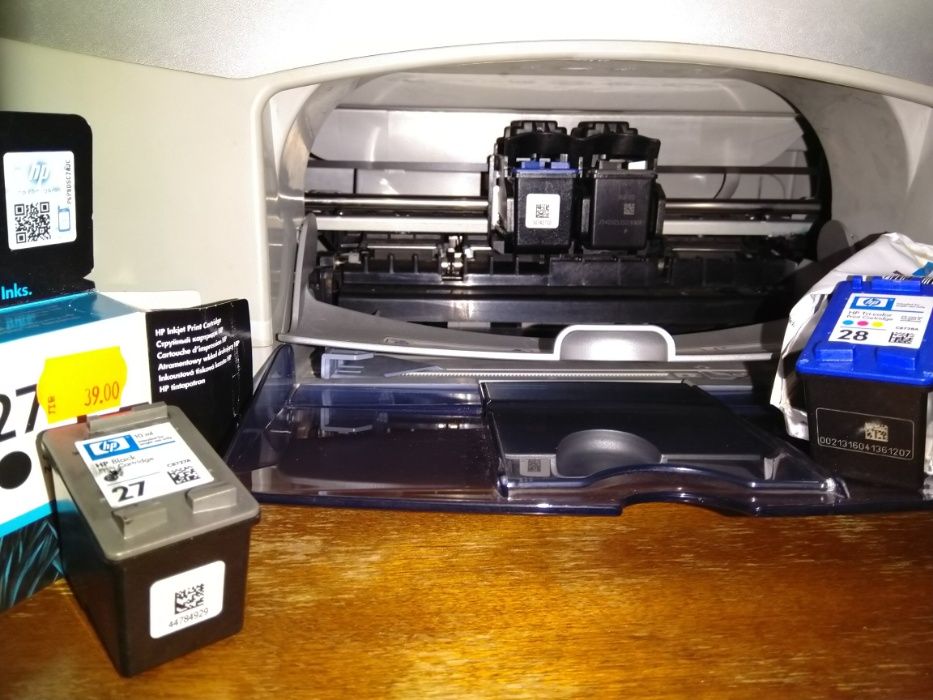 HP PSC 1315 + 4 касети