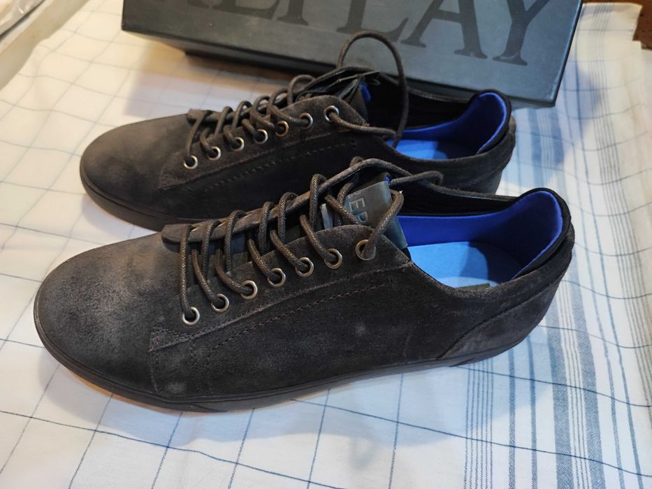 Оригинални нови мъжки обувки REPLAY велур/неопрен размер 44