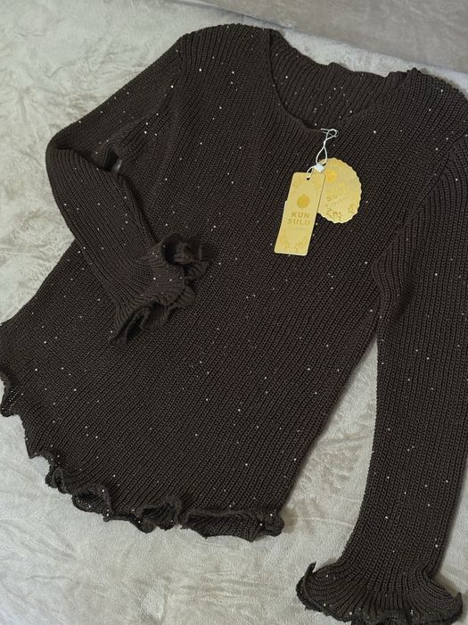 Кофта новая коричневая