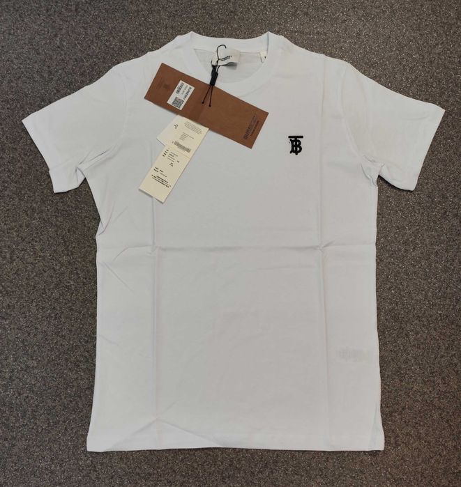 Мъжка памучна тениска фланелка блуза Burberry 2025