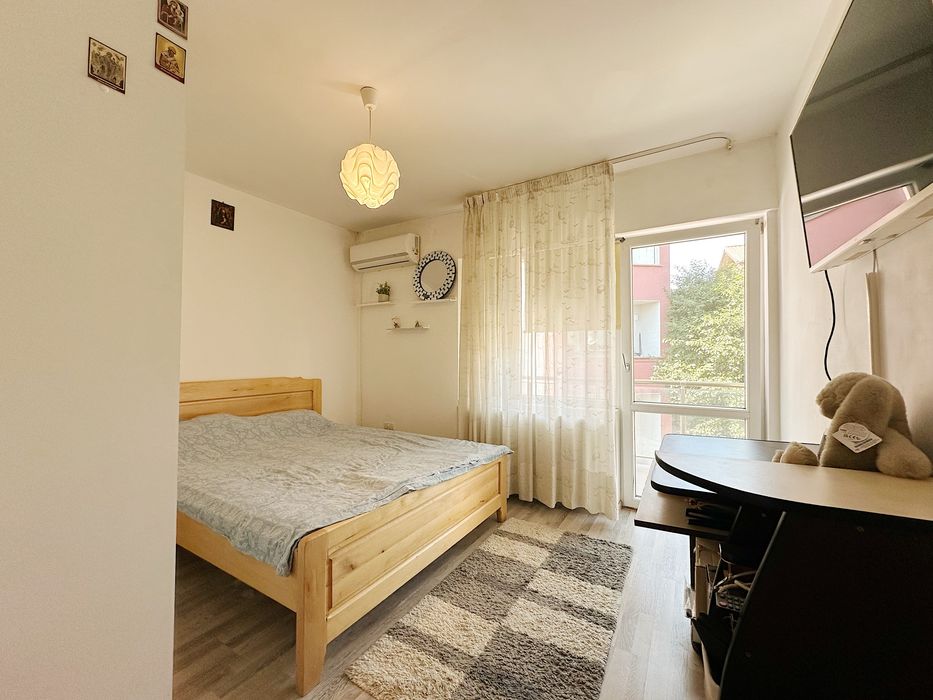 2 camere D, bloc nou, loc parcare, mobilat si utilat, Bucium-Bellaria