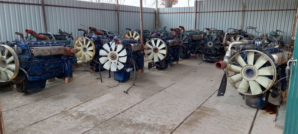 Грузовой мошиналар учун заводской газлик ва салярка(дизель) моторлар