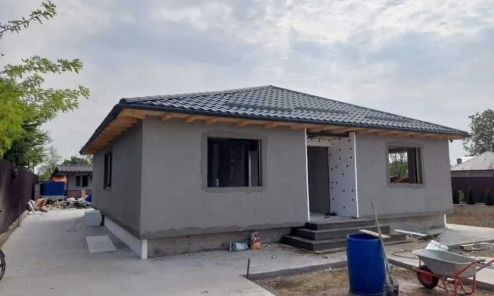 Case pe structura metalica