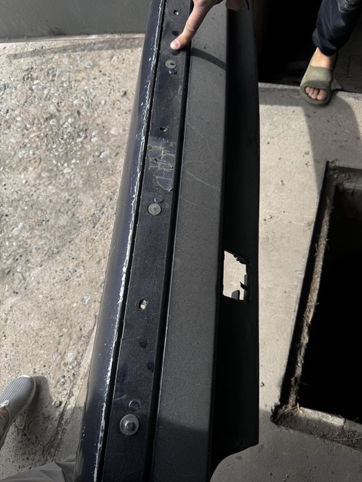 Задний бампер со швейлером на Бмв е 34