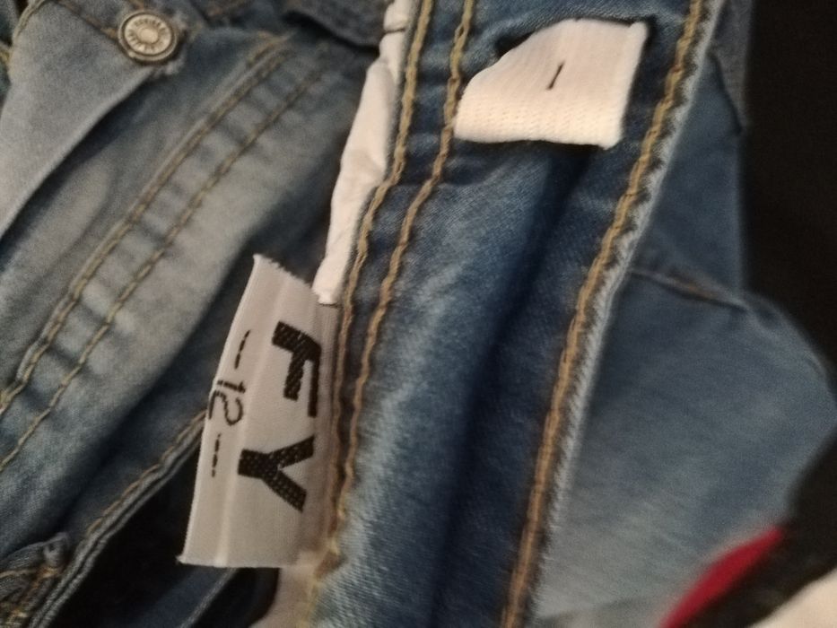 Детски дънкови къси панталони