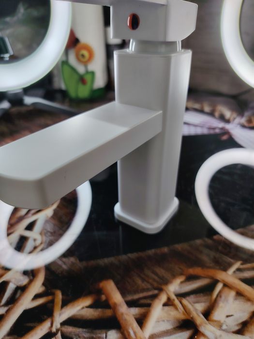 Robinet de baie ceramică cu bronz
