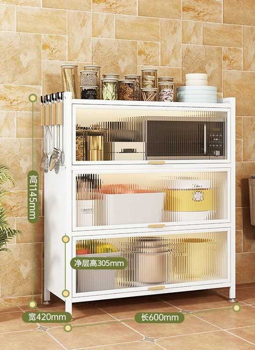 Кухонная мебель из стали/Oshxona idishlari uchun shkaf