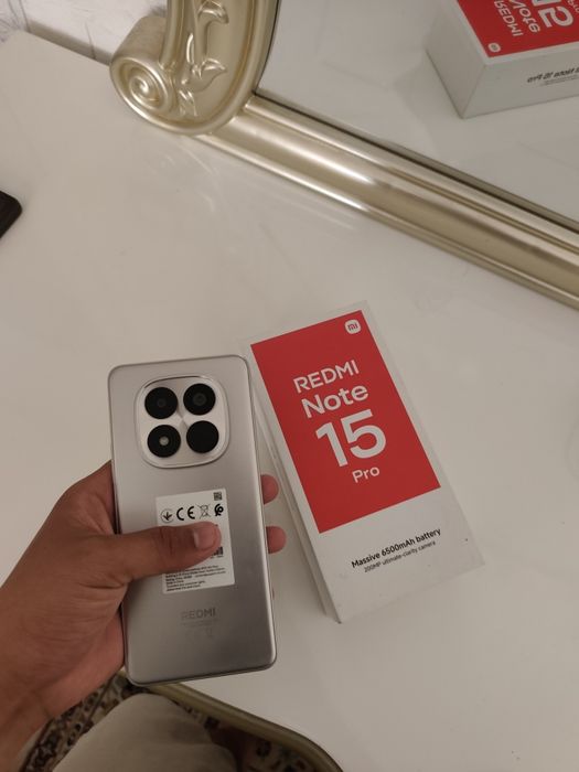 Redmi Note 15 pro 2 xapte boldi alinganina