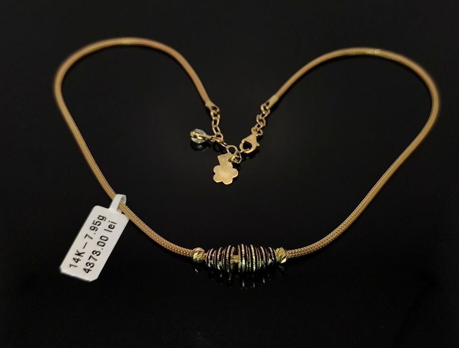 Bijuteria Royal lant din aur 14k 7.96 gr