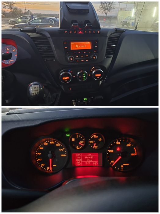 IVECO DAILY 35s18- 10 europaleti, fabric. 2018, Euro 6, nu master