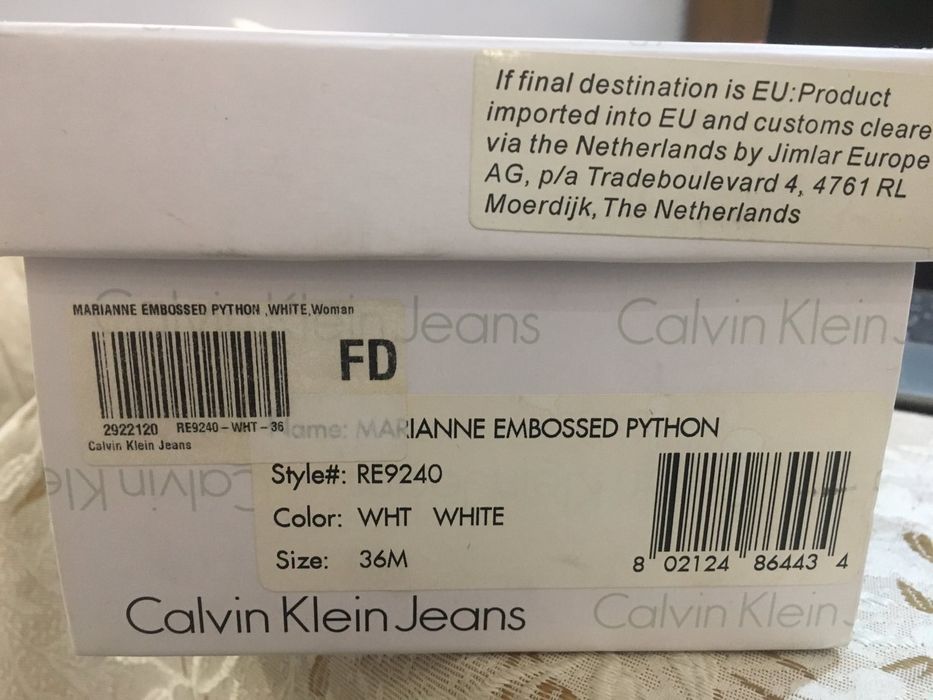 Оригинални дамски обувки Calvin Klein