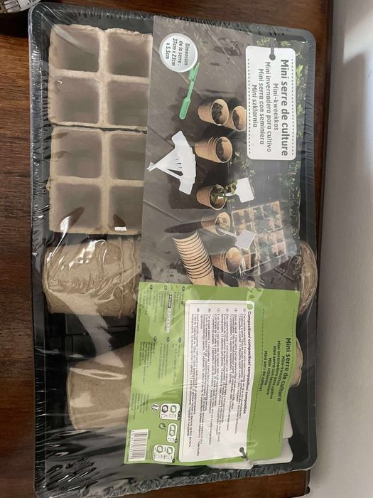 Greenman Compost 1 l, set tavita de insamantat.