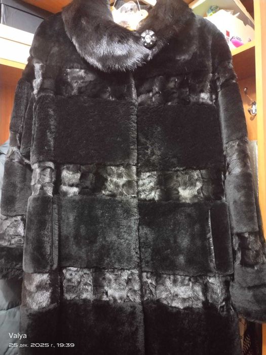 Шуба мутоновая женская