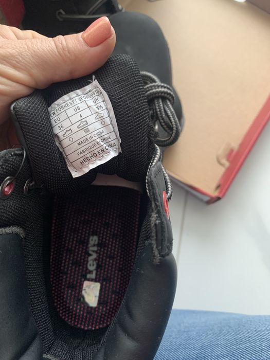 Нови оригинални боти Levi’s 36 номер естествена кожс