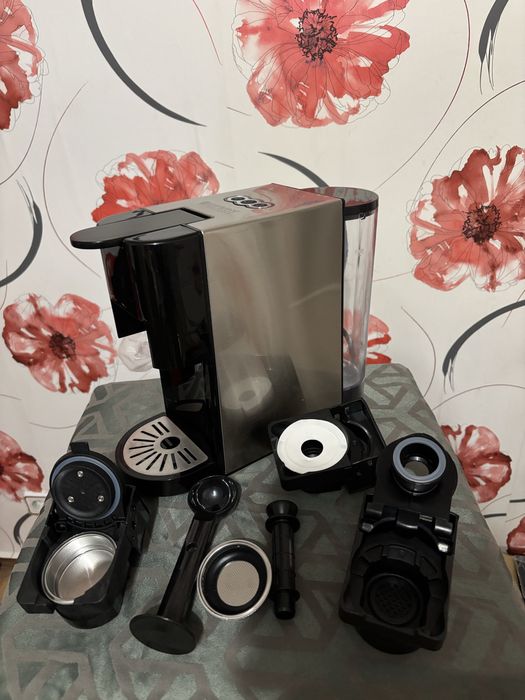 Kафемашина Princess 4 в 1 - 1450 W, капсули, подложки, смляно кафе