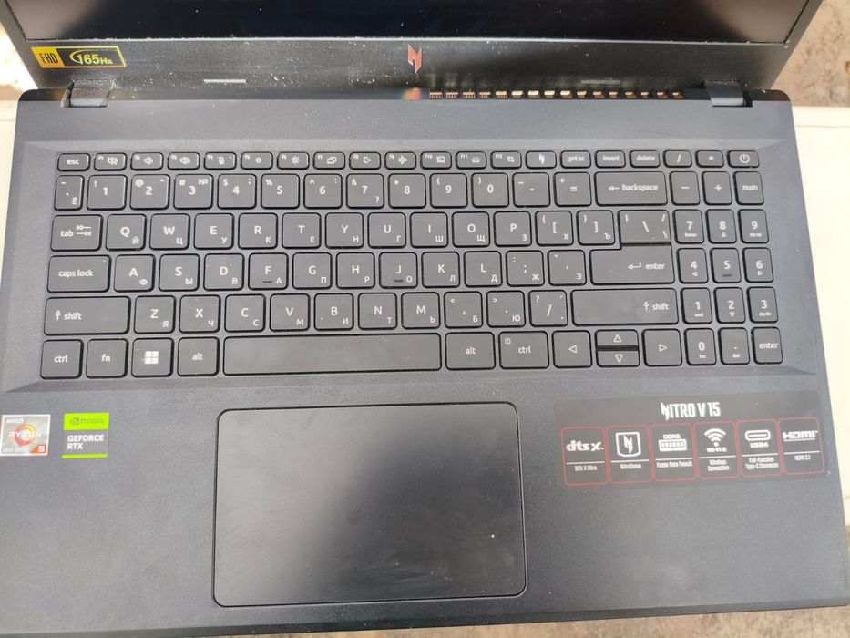 Игровой ноутбук aser nitro v15