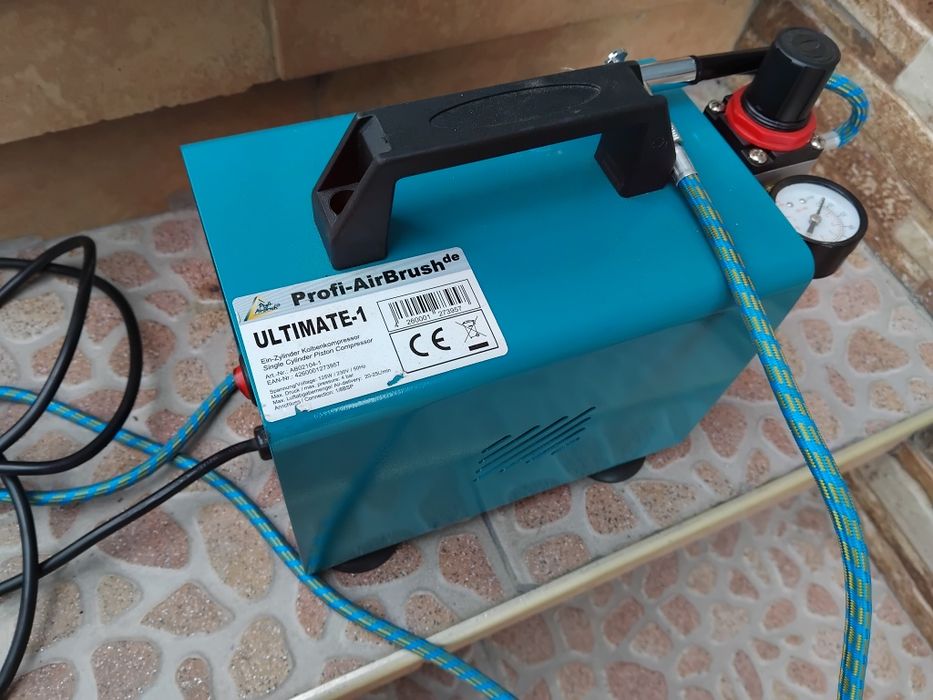 Компресор за Airbrush с пистолет за  Айрография