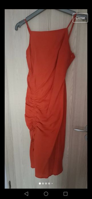 Rochie rosu portocaliu Reserved