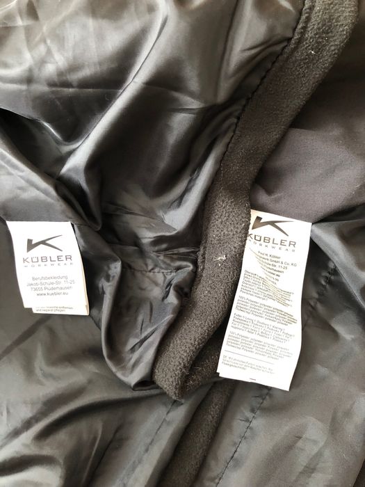 KUBLER-geaca groasa, ca si Noua, de lucru , profi, pt barbati, L