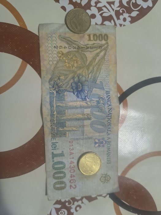 Bancnota 1000 de lei cu Eminescu