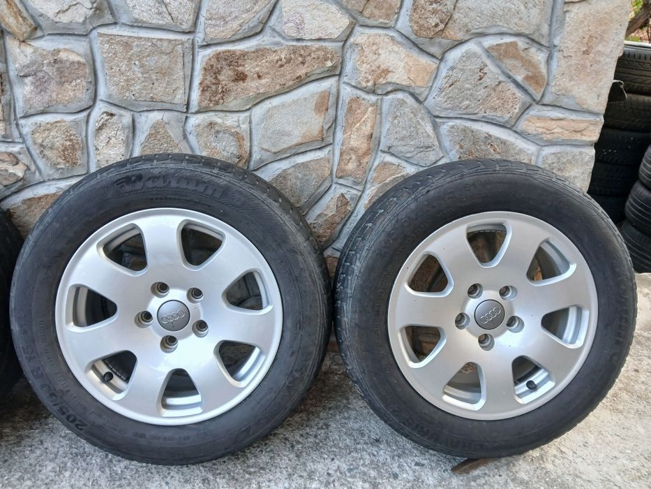 Оригинални Алуминиеви джанти 15цола за AudiA3.A4.A6.vw Golf.5.6.passat.Touran.caddy. .5×112