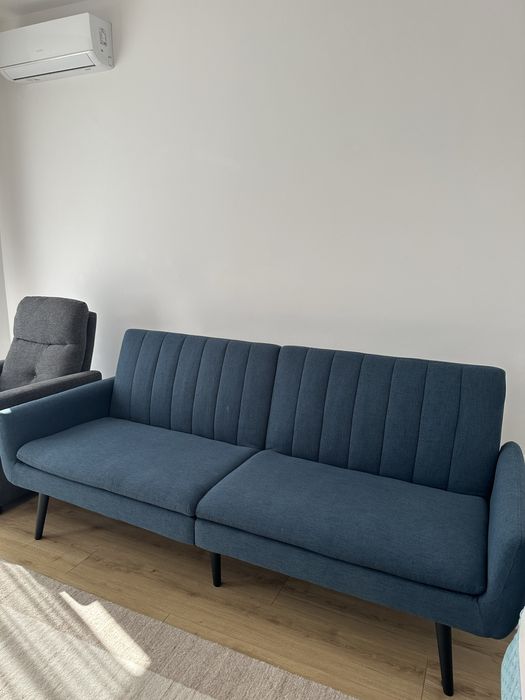 Canapea extensibilă HARNDRUP bleumarin