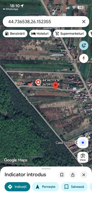 Teren Snagov aproape de padure