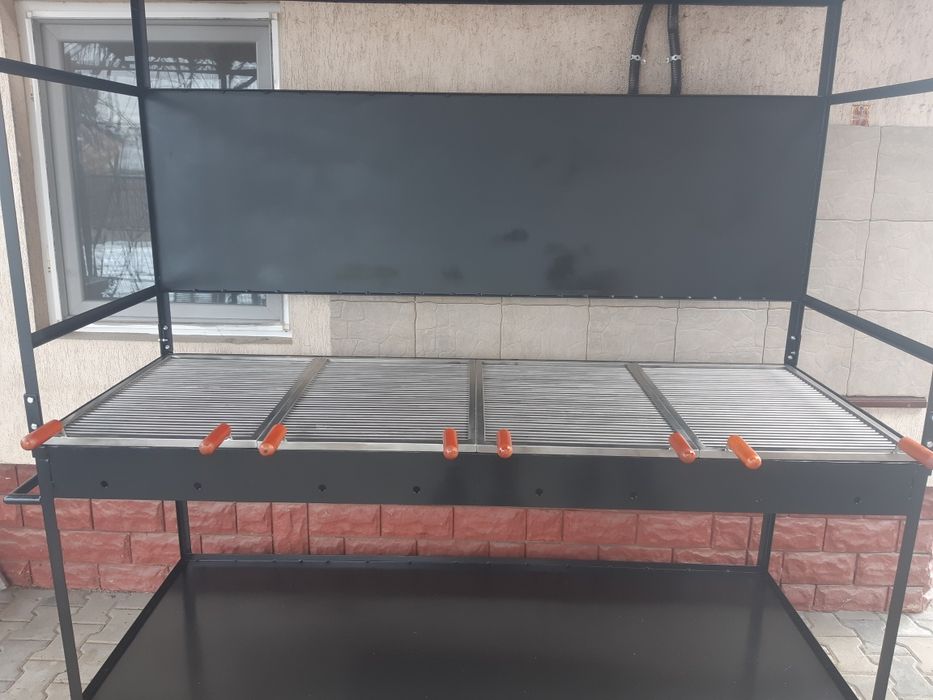 Gratar inox complet  sau  doar  grill ul, plasa gratar cărămidă