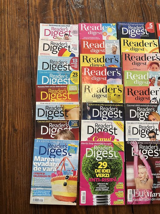Reader's Digest 39 de numere in limba romana