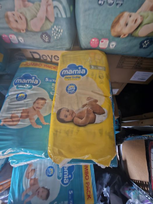 Памперси Mamia внос от АнглияНомера от 3 ,4 и 5